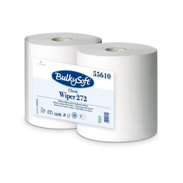 2-lagige Maxi-Reinigungsrolle BulkySoft Micro-Prägung