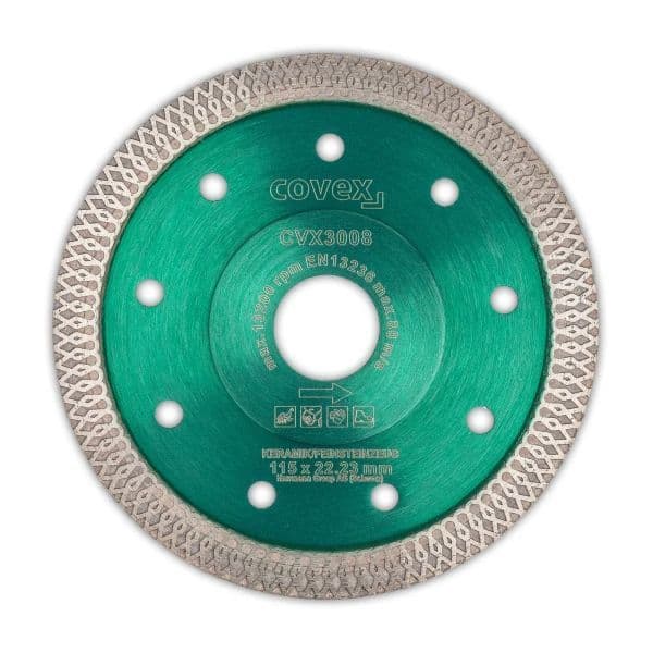 covex Turbo Keramik Scheibe grün 115mm x 22.23mm