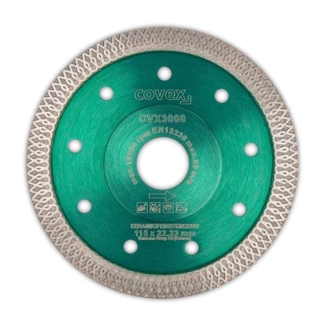 covex Turbo Keramik Scheibe grün 115mm x 22.23mm