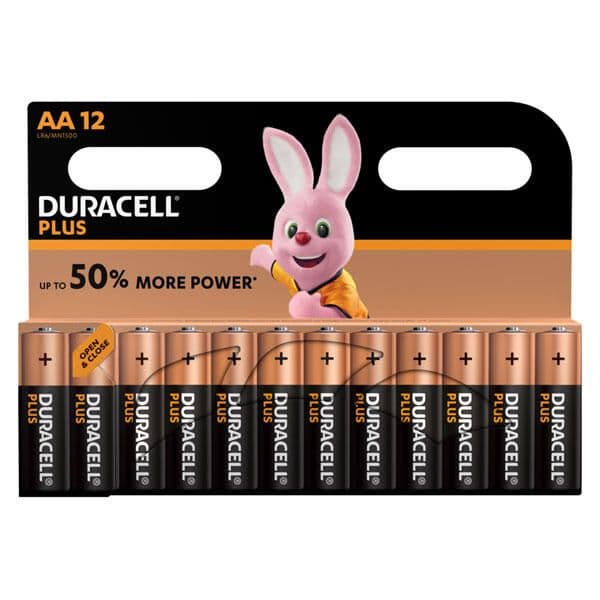 Duracell Plus Power AA Alkaline-Batterie Sparpaket