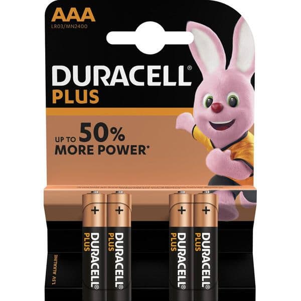 Duracell Plus Power AAA Alkaline-Batterie