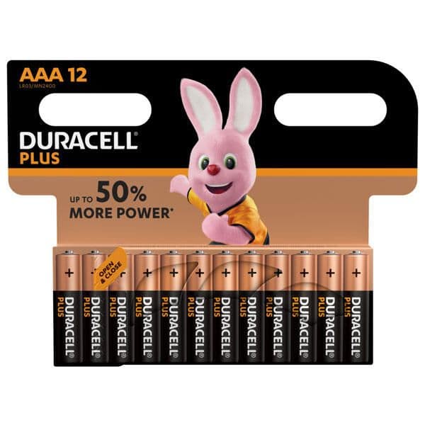 Duracell Plus Power AAA Alkaline-Batterie Sparpaket