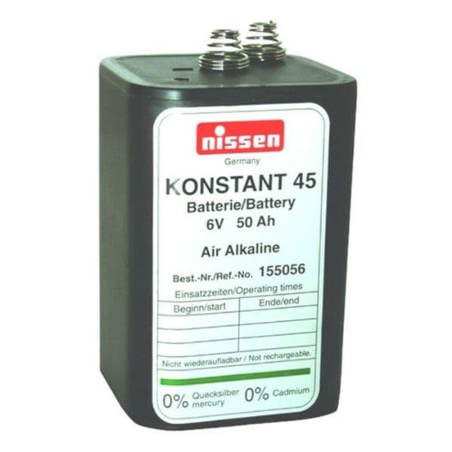 Langzeit-Blockbatterie 6V 45-50Ah Nissen