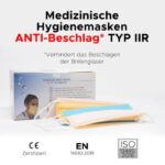 Anti-Fog Medizin- Chirurgenmaske TYP IIR Anti-Beschlag Behandlung (EN 14683) - Suisse Laboratories – Bild 4