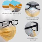 Anti-Fog Medizin- Chirurgenmaske TYP IIR Anti-Beschlag Behandlung (EN 14683) - Suisse Laboratories – Bild 2