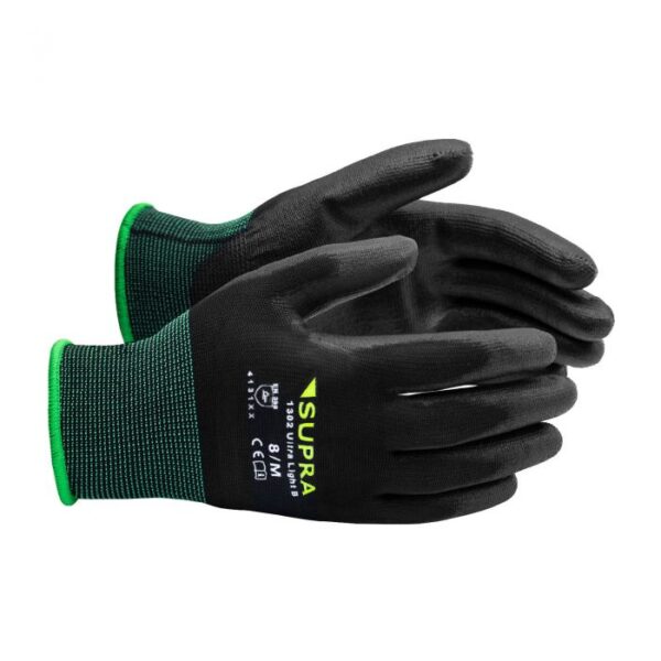 Feinstrickhandschuhe mit PU-Beschichtung