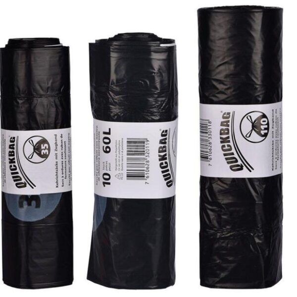 Zugband Kehrichtsäcke Premium