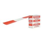 Absperrband rot/weiss 80mmx500m