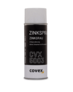 covex Zinkspray mattgrau 400ml - Entdecken Sie hochwertige Zinkgrundierung für zuverlässigen Rostschutz. Hoher Zinkanteil. Karton mit 12 Dosen. Preis inkl. VOC.